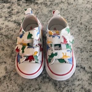 Dinosaur toddler converse